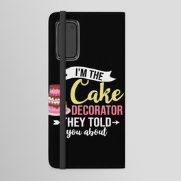 Cake Decorating Baker Ideas Beginner Android Wallet Case