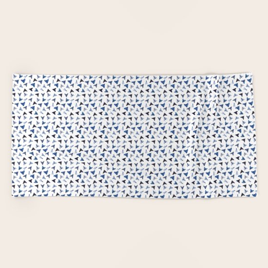Moth Beach Towel
