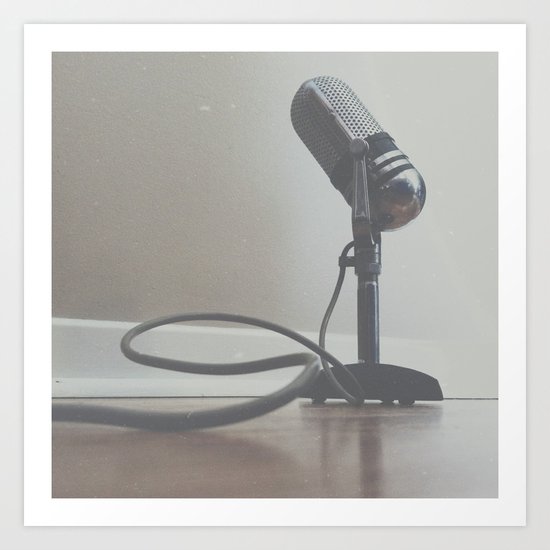 Speak Out & Sing Loud Art Print