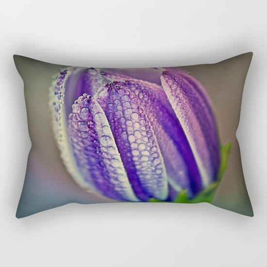 Blossom Violet Rectangular Pillow