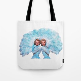 Sisters - White Christmas - Watercolor Tote Bag