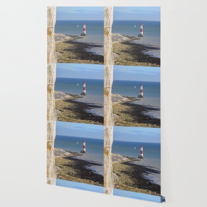 Get Wallpaper Beachy Head Lighthouse Wallpaper By Davehare Society6 For iPhone Free