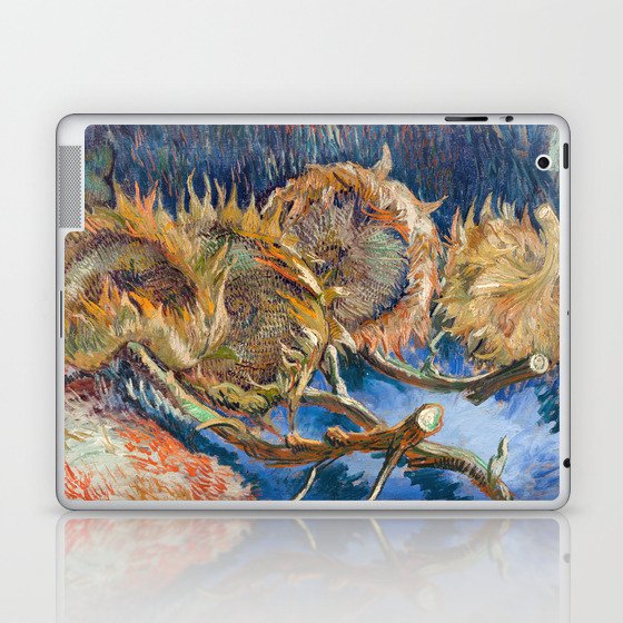 Vincent van Gogh - Four Cut Sunflowers Laptop & iPad Skin