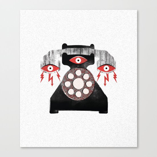 On the Radar Canvas Print