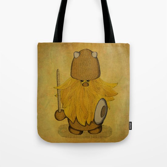 Hirsute Viking Homunculus Tote Bag
