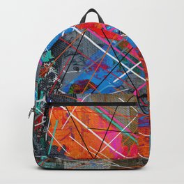 Canvas Abstract Tres Backpack