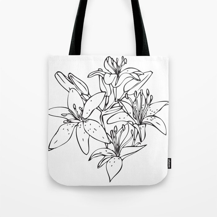 Day Lilies #2 Tote Bag