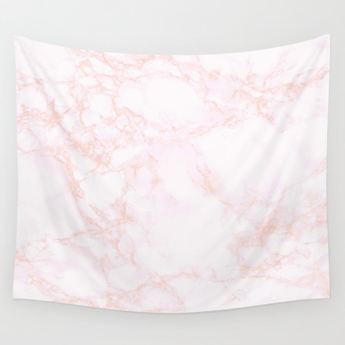 blush marble Wall Tapestry