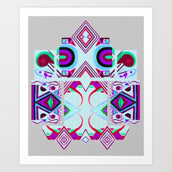 Mandalic Altar II Art Print