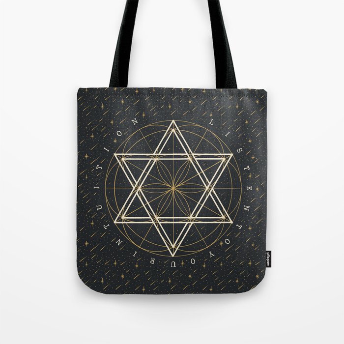 Listen To Your Intuition Tote Bag