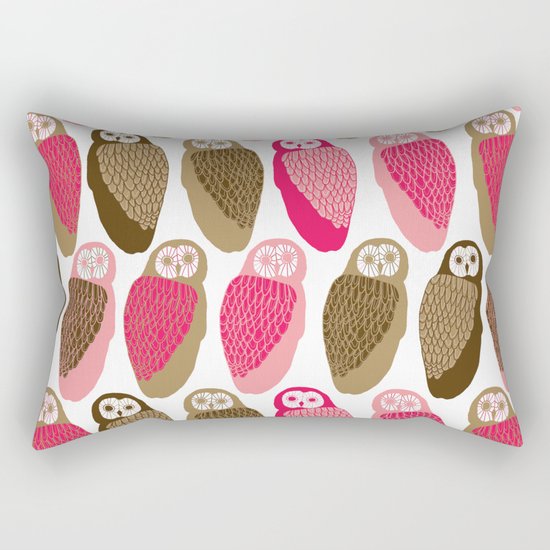 Owls Rectangular Pillow
