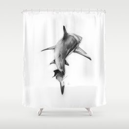 Shark II Shower Curtain