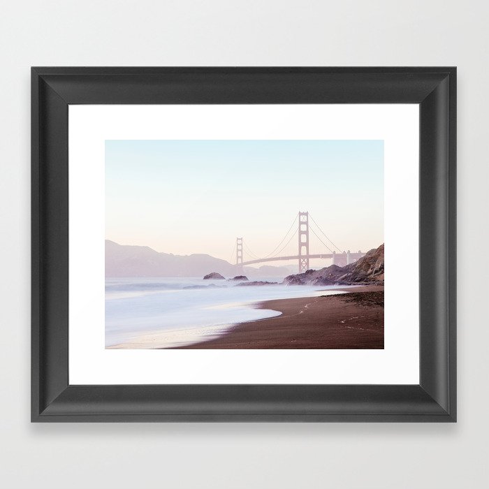 Golden Gate Bridge, San Francisco Photography Framed Art Print