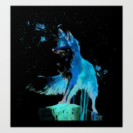 Fox Art Print