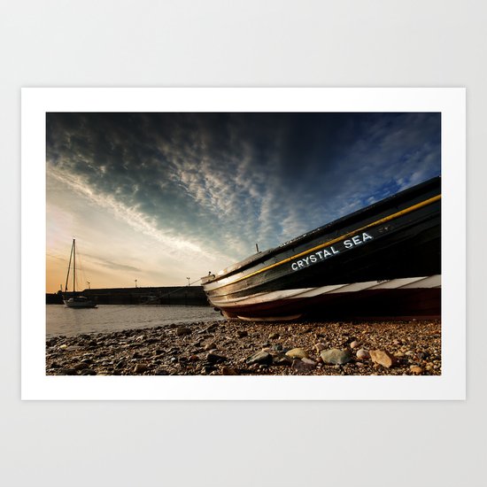 Crystal Sea Art Print