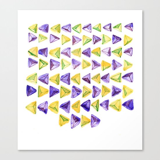 Triangle Relationship (I) Canvas Print