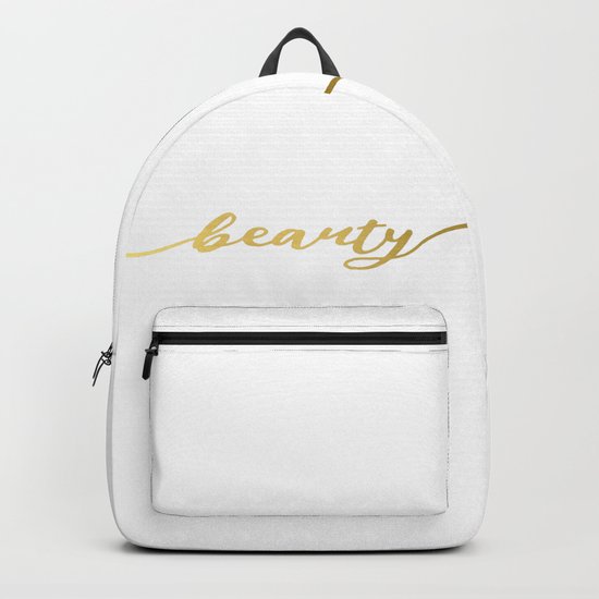 Golden beauty Backpack