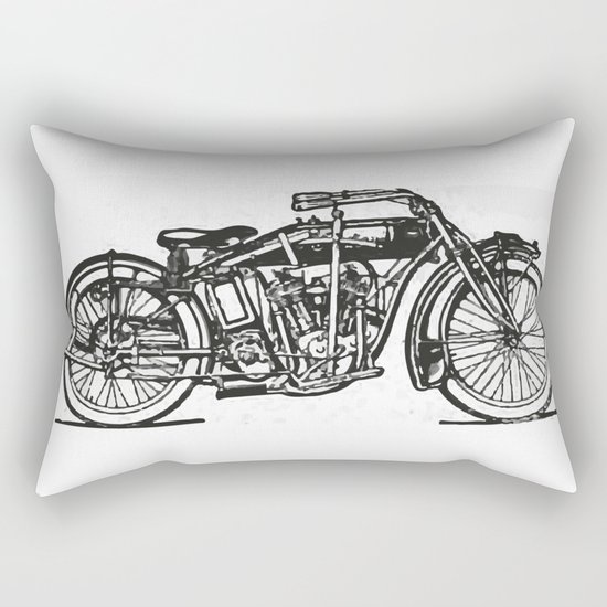 Motorcycle 2 Rectangular Pillow