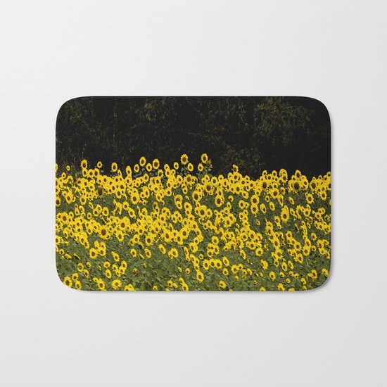 Sunflowers Bath Mat