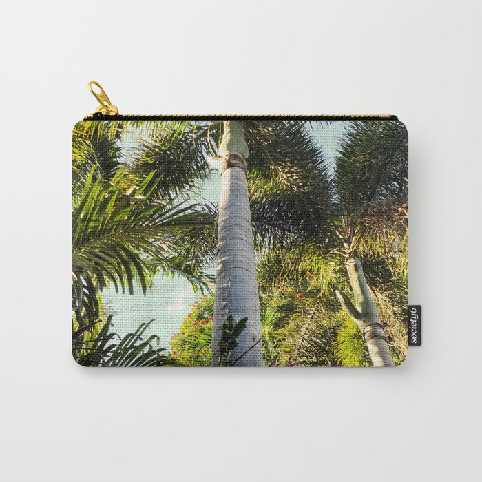 Palm Tree Garden Carry-All Pouch