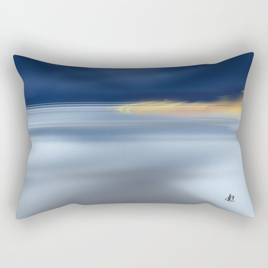 Midnight Sea Rectangular Pillow