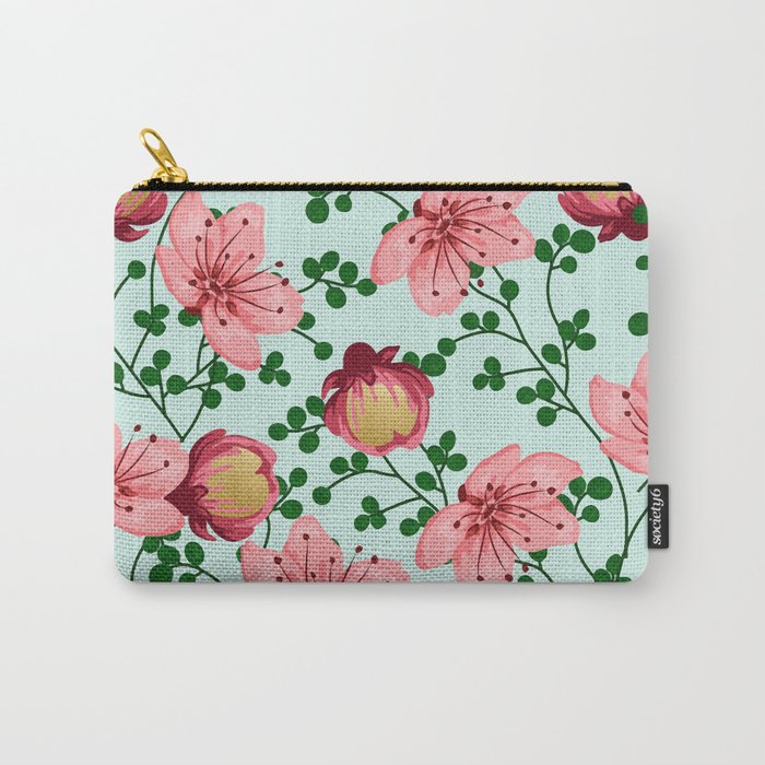 Blush Vines #society6 #decor #buyart Carry-All Pouch