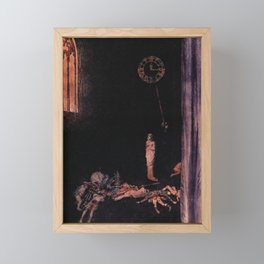 Poe red death - byam shaw  Framed Mini Art Print