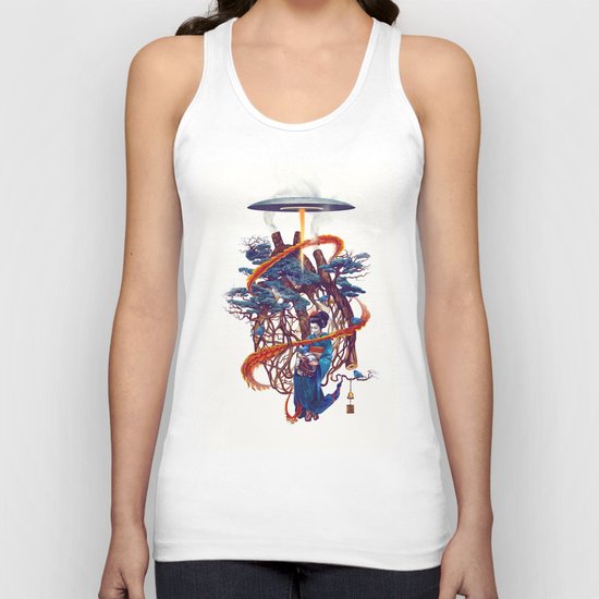 Pine container Unisex Tank Top
