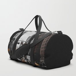 Foggy Day In The City Duffle Bag