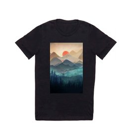 Wilderness Becomes Alive at Night T Shirt