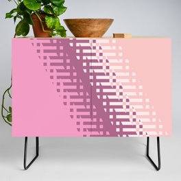 Shades of pink background Credenza