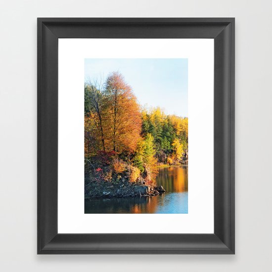 Changing Color Framed Art Print