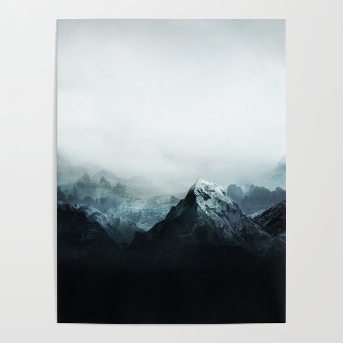 Mountain Peaks Poster