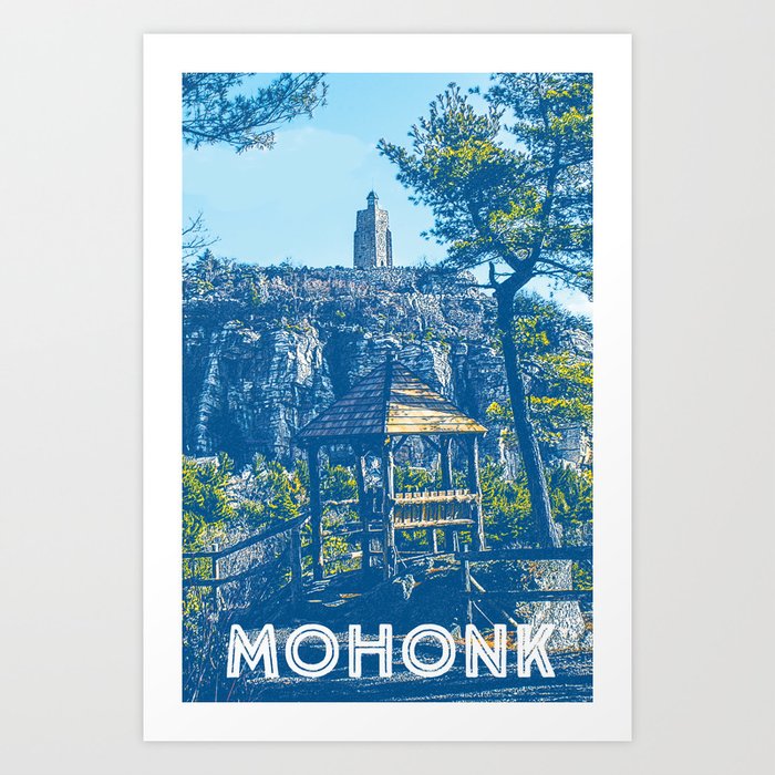 Mohonk Sky Tower  Art Print