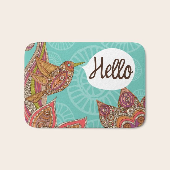 Hello Bath Mat