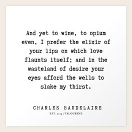 Baudelaire Art Prints For Any Decor Style Society6