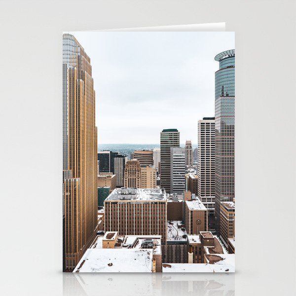 Minneapolis Skyline | City Photography  Stationery Cards