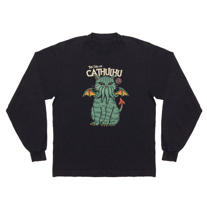 The Call of Cathulhu Long Sleeve T Shirt