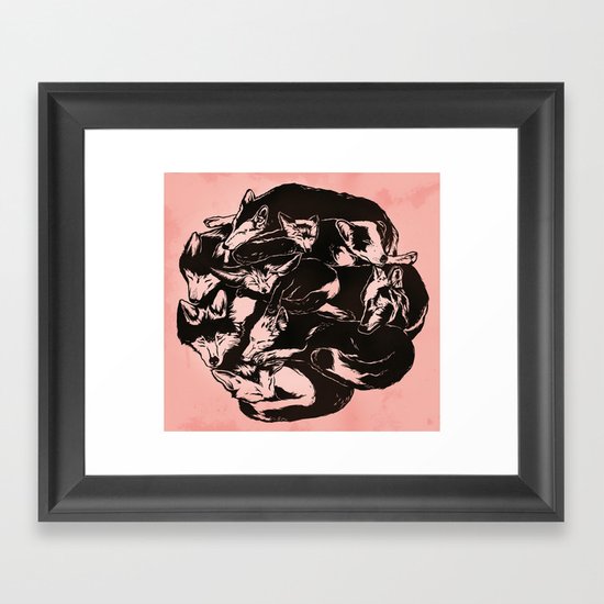 Furball Framed Art Print