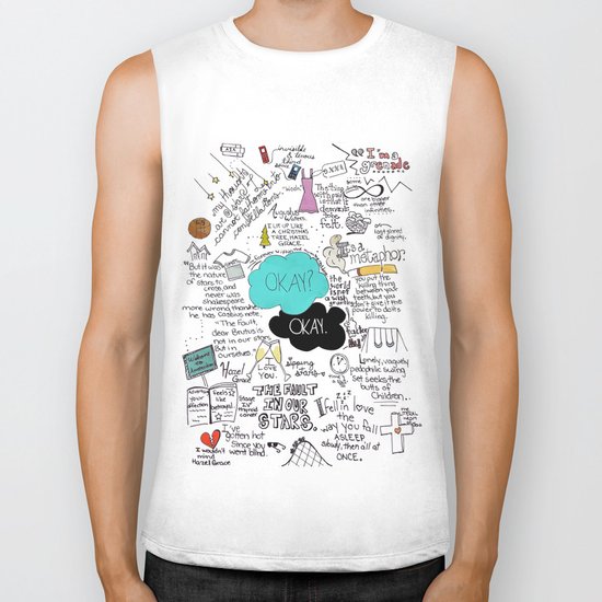 The Fault in Our Stars- John Green Biker Tank