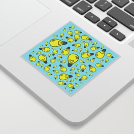 Light bulb texture Sticker