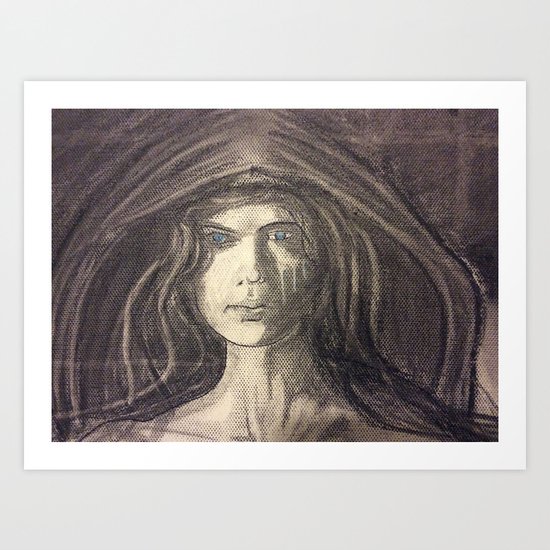 Mother of Midnight Art Print