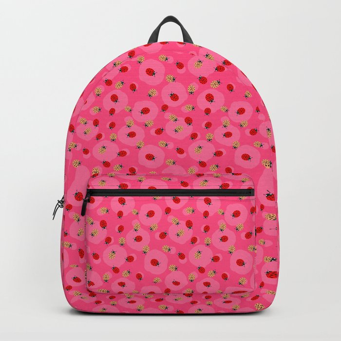 pink colored backpacks