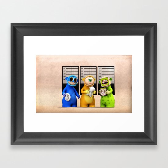 The Usual Suspects Framed Art Print