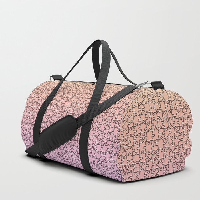 Light Puzzles Modern Trendy Collection Duffle Bag
