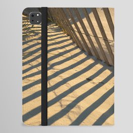 Abstract Beach Shadows iPad Folio Case