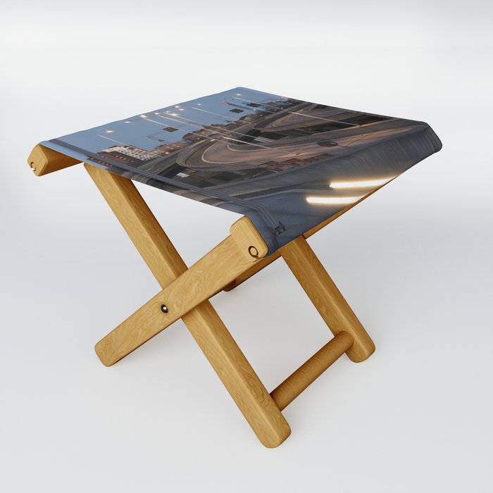 Stockholm traffic Folding Stool