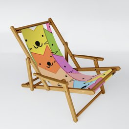 Colorful cats Sling Chair