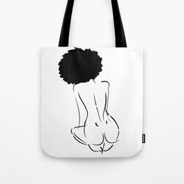 Nude in Black No. 2 Tote Bag