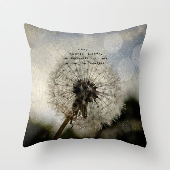 Across the Universe Throw Pillow